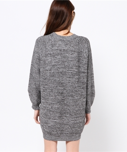 SLY（スライ）の「PIQUE MG OP-S（ワンピース・レディース・マルチ/ライトイエロー/ブラック/トップグレー/オフホワイト・2/1）」の8枚目の写真