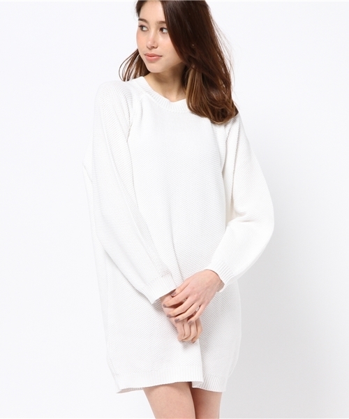 SLY（スライ）の「PIQUE MG OP-S（ワンピース・レディース・マルチ/ライトイエロー/ブラック/トップグレー/オフホワイト・2/1）」の14枚目の写真