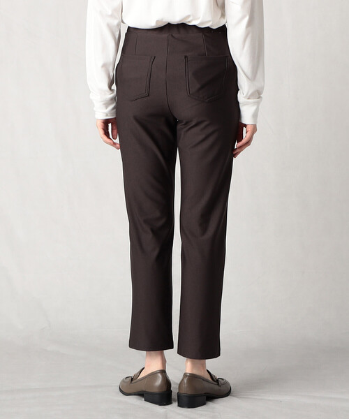 Comme　Ca　Mature（コムサマチュア）の「裏起毛　ハイテンションパンツ（その他パンツ・レディース・アイボリー/ブラック/チャコール・MEDIUM/LARGE）」の13枚目の写真