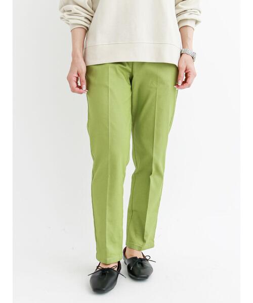 Samansa Mos2 blue(サマンサモスモスブルー)の「スーパーストレッチパンツ(その他パンツ・レディース・ブラック/ベージュ/ピンク/グリーン・MEDIUM/LARGE)」の5枚目の写真