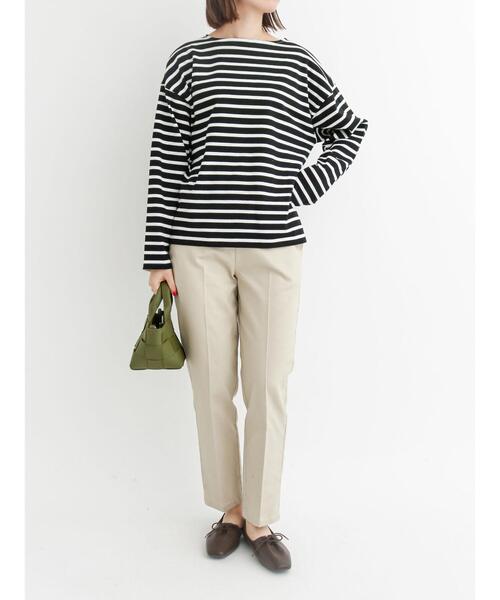 Samansa Mos2 blue(サマンサモスモスブルー)の「スーパーストレッチパンツ(その他パンツ・レディース・ブラック/ベージュ/ピンク/グリーン・MEDIUM/LARGE)」の15枚目の写真