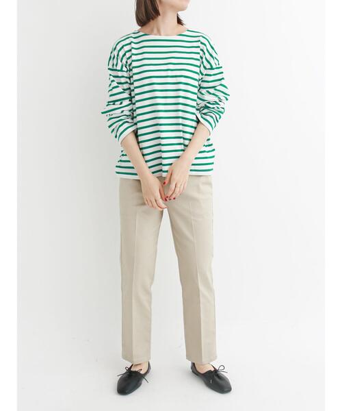 Samansa Mos2 blue(サマンサモスモスブルー)の「スーパーストレッチパンツ(その他パンツ・レディース・ブラック/ベージュ/ピンク/グリーン・MEDIUM/LARGE)」の16枚目の写真