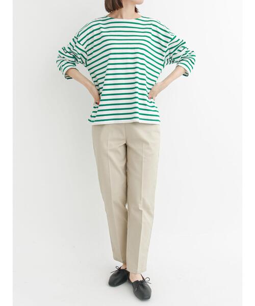 Samansa Mos2 blue(サマンサモスモスブルー)の「スーパーストレッチパンツ(その他パンツ・レディース・ブラック/ベージュ/ピンク/グリーン・MEDIUM/LARGE)」の17枚目の写真