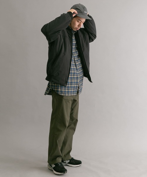 EKAL(エカル)の「ジャーニープットオンチェックシャツ(シャツ/ブラウス・メンズ・レッド/ブルー・MEDIUM/LARGE)」の6枚目の写真