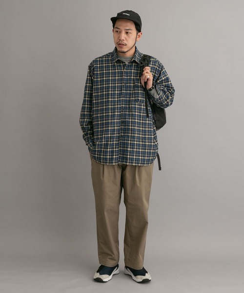 EKAL(エカル)の「ジャーニープットオンチェックシャツ(シャツ/ブラウス・メンズ・レッド/ブルー・MEDIUM/LARGE)」の15枚目の写真