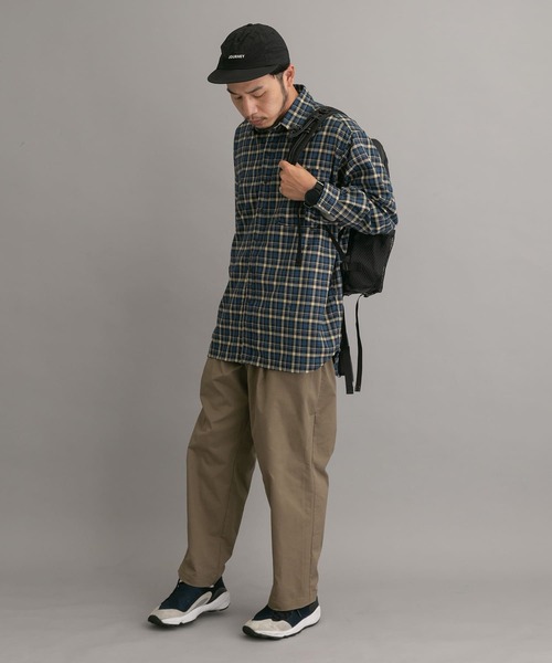 EKAL(エカル)の「ジャーニープットオンチェックシャツ(シャツ/ブラウス・メンズ・レッド/ブルー・MEDIUM/LARGE)」の13枚目の写真