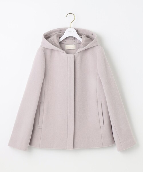 ANY SIS（エニィスィス）の「【美人百花11月号掲載】2WAYスーペリアファインウールモッサ コート（その他アウター・レディース・ピンク系/アイボリー系/グレー系・3/2/1）」の10枚目の写真