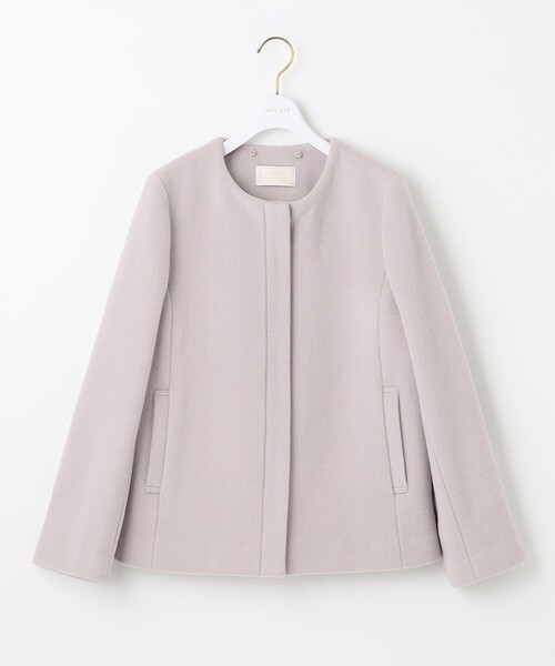 ANY SIS（エニィスィス）の「【美人百花11月号掲載】2WAYスーペリアファインウールモッサ コート（その他アウター・レディース・ピンク系/アイボリー系/グレー系・3/2/1）」の12枚目の写真