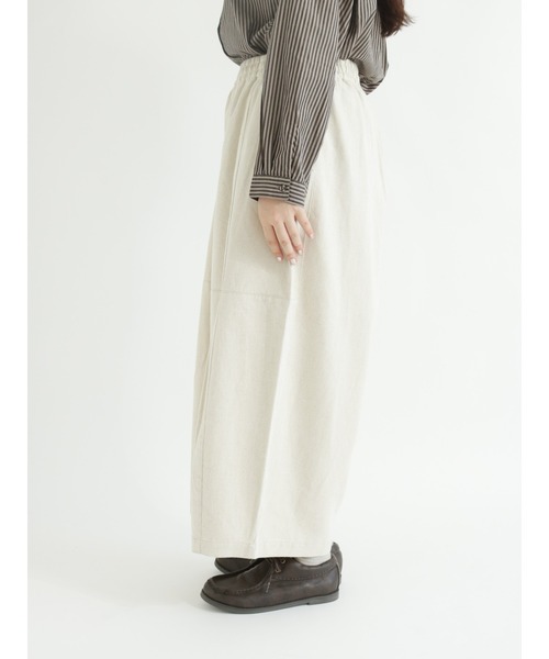 Samansa Mos2(サマンサ モスモス)の「パッチワークパンツ(その他パンツ・レディース・グレー/チャコール/キナリ・フリ-)」の7枚目の写真