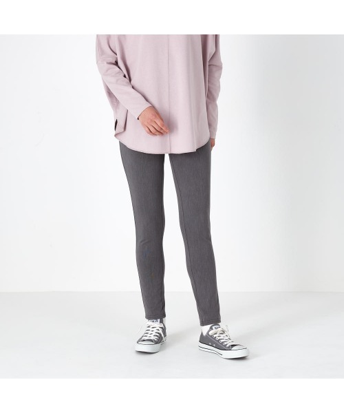 Tuche(トゥシェ)の「Tuche/トゥシェ スキニースタイル レギンスパンツ アンクル丈(その他パンツ・レディース・ブラック/杢グレー/ネイビー・MEDIUM/LARGE/X-LARGE)」の11枚目の写真