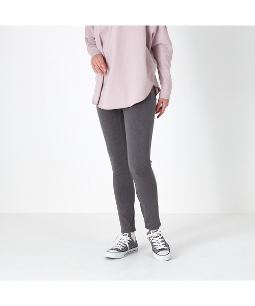 Tuche(トゥシェ)の「Tuche/トゥシェ スキニースタイル レギンスパンツ アンクル丈(その他パンツ・レディース・ブラック/杢グレー/ネイビー・MEDIUM/LARGE/X-LARGE)」の9枚目の写真