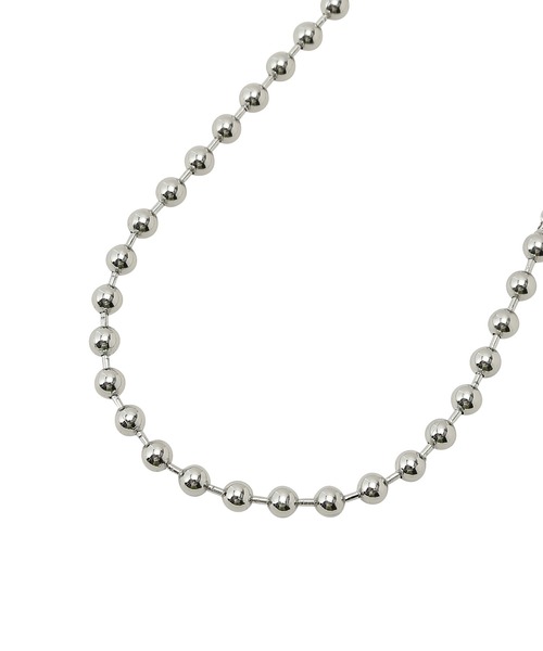 VIS(ビス)の「【3WAY】バイカラーマグネットボールチェーンネックレス(ネックレス・レディース・ゴールド系その他/シルバー・FREE)」の3枚目の写真