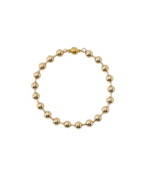 VIS(ビス)の「【3WAY】バイカラーマグネットボールチェーンネックレス(ネックレス・レディース・ゴールド系その他/シルバー・FREE)」の5枚目の写真