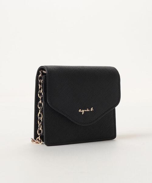 agnes b.（アニエスベー）の「WEB限定  ava チェーン付きコインケース (TAW02－06)（コインケース・レディース・ブラック・FREE）」の5枚目の写真