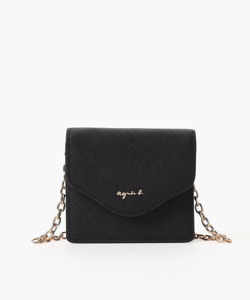 agnes b.（アニエスベー）の「WEB限定  ava チェーン付きコインケース (TAW02－06)（コインケース・レディース・ブラック・FREE）」の10枚目の写真