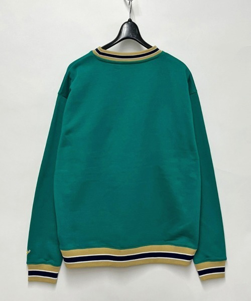 （What it isNt）ART BY MARKGONZALES（ワットイットイズント）の「What it isNt-MG【62322】(ワットイットイズント) アートバイ マークゴンザレス/ラインリブトレーナー（スウェット・メンズ・ホワイト/グレー/ブルー/グリーン・L/XL）」の10枚目の写真