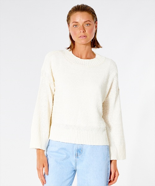 rip curl(リップカール)の「【RIPCURL(リップカール)】BELLA SWEATER レディース プルオーバーニット(ニット/セーター・レディース・ブラウン系その他/ナチュラル・X-SMALL/SMALL/MEDIUM)」の6枚目の写真