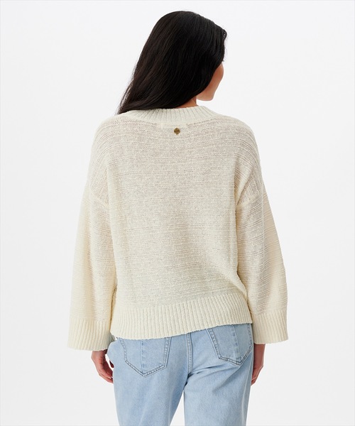 rip curl(リップカール)の「【RIPCURL(リップカール)】BELLA SWEATER レディース プルオーバーニット(ニット/セーター・レディース・ブラウン系その他/ナチュラル・X-SMALL/SMALL/MEDIUM)」の14枚目の写真
