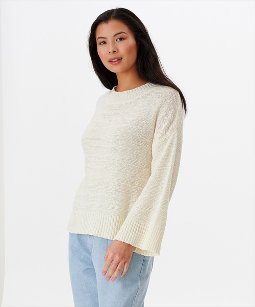 rip curl(リップカール)の「【RIPCURL(リップカール)】BELLA SWEATER レディース プルオーバーニット(ニット/セーター・レディース・ブラウン系その他/ナチュラル・X-SMALL/SMALL/MEDIUM)」の7枚目の写真