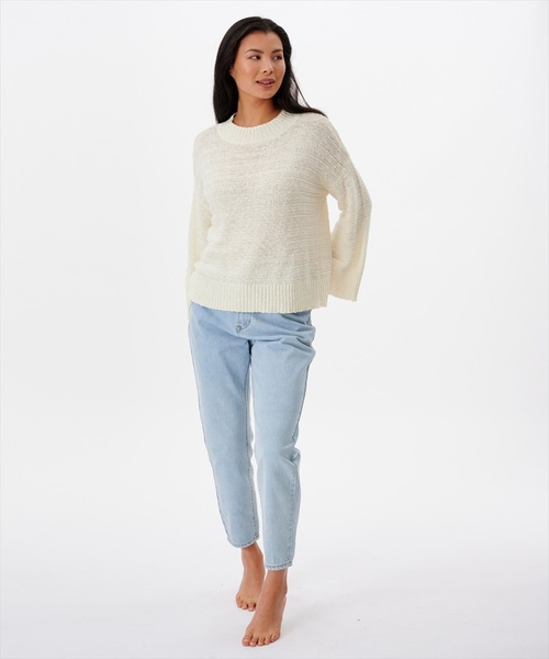rip curl(リップカール)の「【RIPCURL(リップカール)】BELLA SWEATER レディース プルオーバーニット(ニット/セーター・レディース・ブラウン系その他/ナチュラル・X-SMALL/SMALL/MEDIUM)」の15枚目の写真
