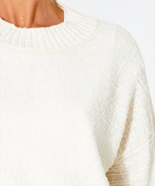 rip curl(リップカール)の「【RIPCURL(リップカール)】BELLA SWEATER レディース プルオーバーニット(ニット/セーター・レディース・ブラウン系その他/ナチュラル・X-SMALL/SMALL/MEDIUM)」の8枚目の写真