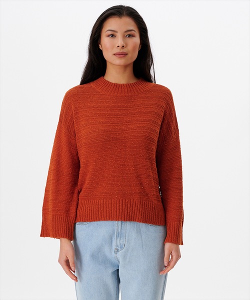 rip curl(リップカール)の「【RIPCURL(リップカール)】BELLA SWEATER レディース プルオーバーニット(ニット/セーター・レディース・ブラウン系その他/ナチュラル・X-SMALL/SMALL/MEDIUM)」の5枚目の写真