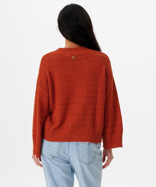 rip curl(リップカール)の「【RIPCURL(リップカール)】BELLA SWEATER レディース プルオーバーニット(ニット/セーター・レディース・ブラウン系その他/ナチュラル・X-SMALL/SMALL/MEDIUM)」の11枚目の写真