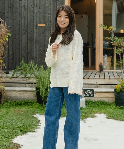 rip curl(リップカール)の「【RIPCURL(リップカール)】BELLA SWEATER レディース プルオーバーニット(ニット/セーター・レディース・ブラウン系その他/ナチュラル・X-SMALL/SMALL/MEDIUM)」の21枚目の写真