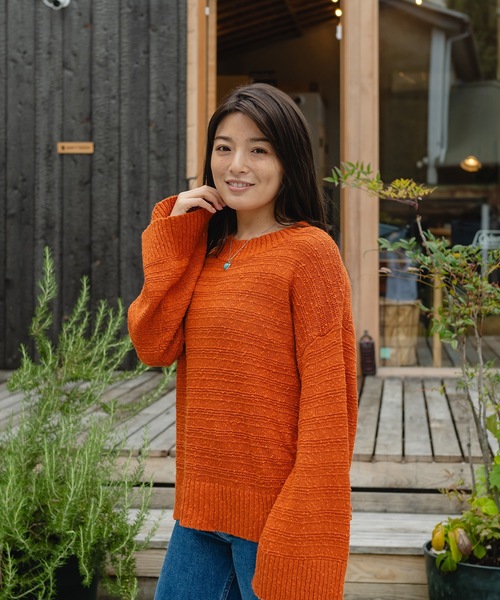 rip curl(リップカール)の「【RIPCURL(リップカール)】BELLA SWEATER レディース プルオーバーニット(ニット/セーター・レディース・ブラウン系その他/ナチュラル・X-SMALL/SMALL/MEDIUM)」の16枚目の写真