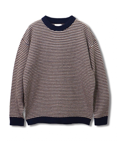 CORISCO（コリスコ）の「ジャガードニット クルー(M1)（ニット/セーター・メンズ・その他/ベージュ/グリーン・MEDIUM/LARGE/X-LARGE）」の18枚目の写真