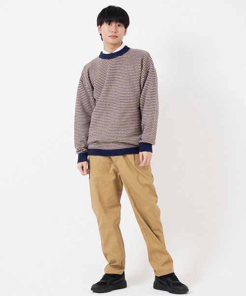 CORISCO（コリスコ）の「ジャガードニット クルー(M1)（ニット/セーター・メンズ・その他/ベージュ/グリーン・MEDIUM/LARGE/X-LARGE）」の17枚目の写真