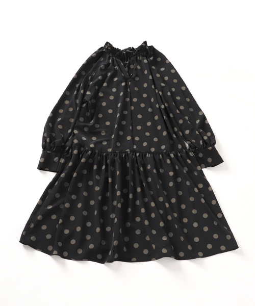 【新品】LaTotalite ドットミニワンピース La TOTALITE（ラトータリテ）の「ドット ミニワンピース