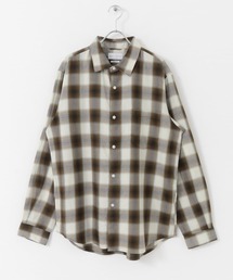 MANUAL ALPHABET | MANUAL ALPHABET　TWILL CHECK L/F R/C SHIRTS(シャツ/ブラウス)