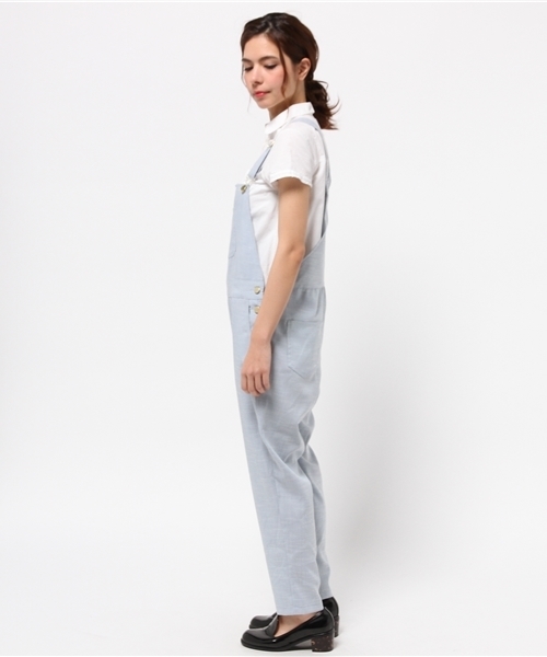 mystic（ミスティック）の「シャンブレーサロペット（サロペット/オーバーオール・レディース・グレー/サックスブルー/ブラック・ﾌﾘ-）」の12枚目の写真