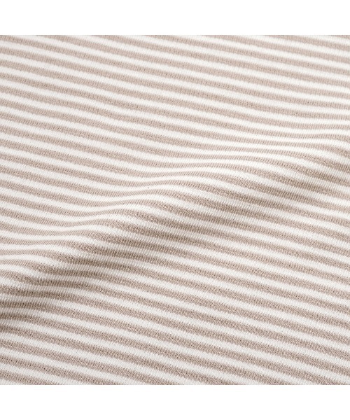 flower（フラワー）の「キャラメルボーダートップ（Tシャツ/カットソー・レディース・ブラウン/ベージュ・FREE）」の21枚目の写真