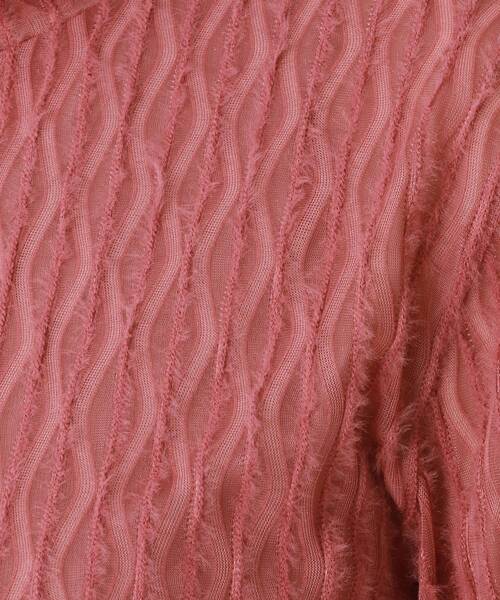 Cutie Blonde(キューティーブロンド)の「◆起毛シアーハイネックプルオーバー(Tシャツ/カットソー・レディース・ピンク系/ホワイト系/ブラック・02/03)」の17枚目の写真