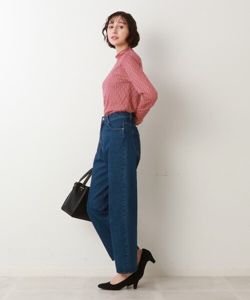 Cutie Blonde(キューティーブロンド)の「◆起毛シアーハイネックプルオーバー(Tシャツ/カットソー・レディース・ピンク系/ホワイト系/ブラック・02/03)」の22枚目の写真