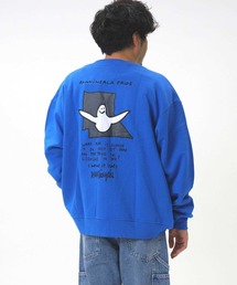（What it isNt）ART BY MARKGONZALES（ワットイットイズント）の「【(What it isNt)】カットソーカーディガン（スウェット・メンズ）」