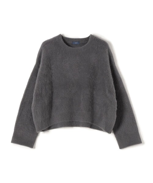 SHIPS（シップス）の「〈手洗い可能〉フォックス クルーネック ニット プルオーバー◆（ニット/セーター・レディース・ダークグレー/イエロー/スカイブルー/ナチュラル・ONE SIZE）」の5枚目の写真