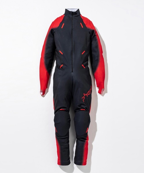 赤のFIS公認レーシングワンピース　XLサイズ　phenix フェニックス KIDS/JUNIOR】スキー用 レーシングスーツ ワンピース パッド入り