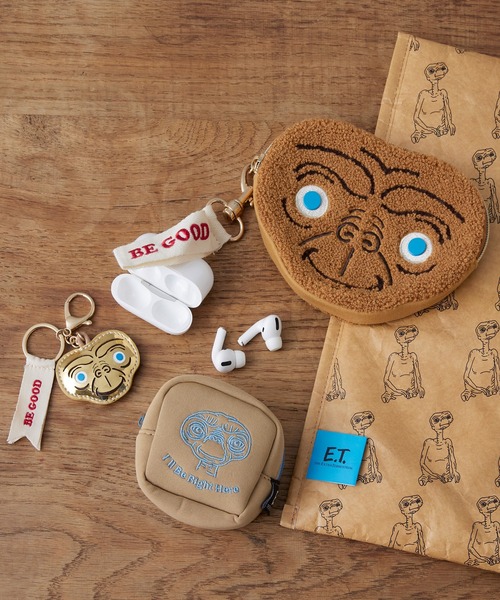 BIRTHDAY BAR（バースデイバー）の「「E.T.」Airpods＆マルチケース（ポーチ・レディース・ベージュ・フリー）」の2枚目の写真