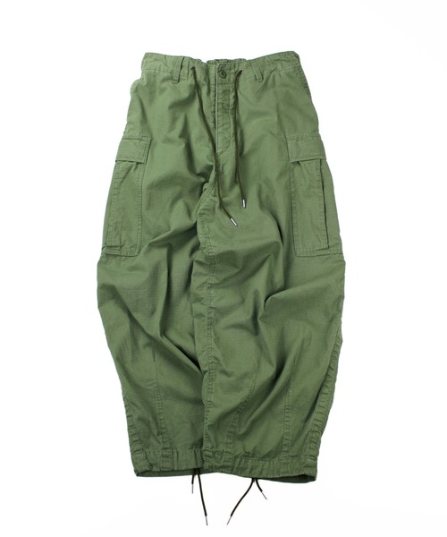 Universal Style Wear（ユニバーサルスタイルウェア）の「Universal Style Wear テーパード バズーカ カーゴ パンツ（カーゴパンツ・メンズ・カーキ/ブラック/グレー/オフホワイト・MEDIUM/LARGE/X-LARGE）」の5枚目の写真