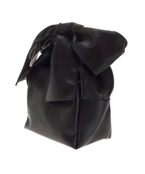 merry jenny（メリージェニー）の「ribbon square shoulder bag（ショルダーバッグ・レディース・アイボリー/ブラック・FREE）」の7枚目の写真