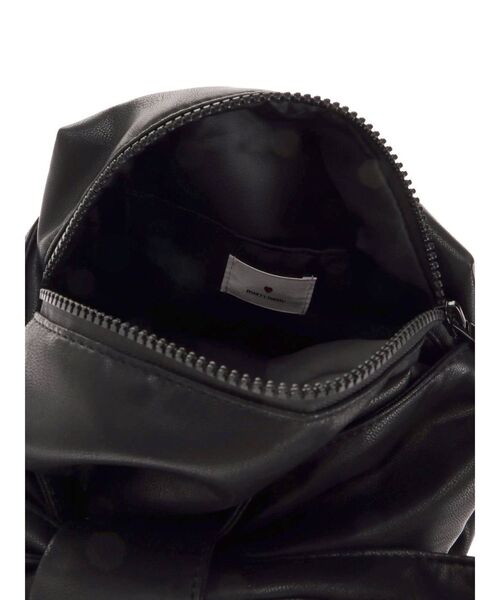 merry jenny（メリージェニー）の「ribbon square shoulder bag（ショルダーバッグ・レディース・アイボリー/ブラック・FREE）」の9枚目の写真