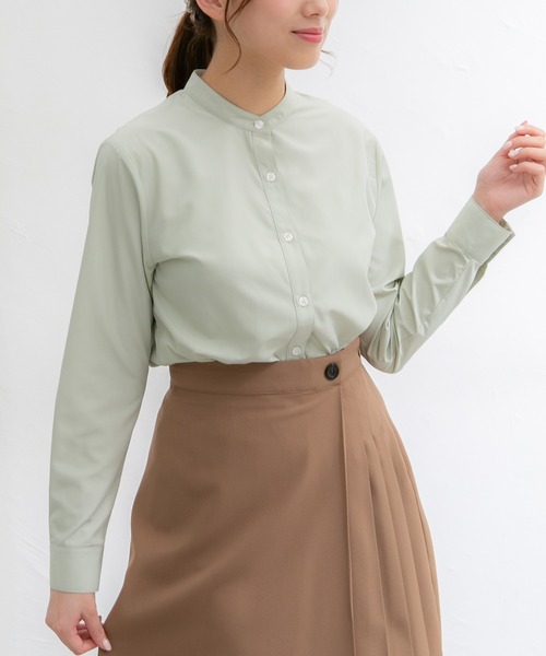 Honeys（ハニーズ）の「スタンドカラーシャツ（ビジネスシャツ）」 - WEAR