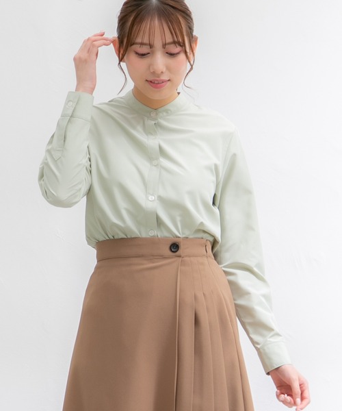 Honeys（ハニーズ）の「スタンドカラーシャツ（ビジネスシャツ）」 - WEAR