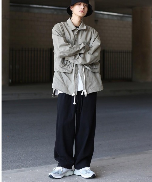 VIBGYOR（ヴィブジョー）の「【バーレスク】スーパールーズチノトラウザー(BQ)（チノパンツ・メンズ・ブラック/カーキ/ベージュ・MEDIUM/LARGE）」の4枚目の写真