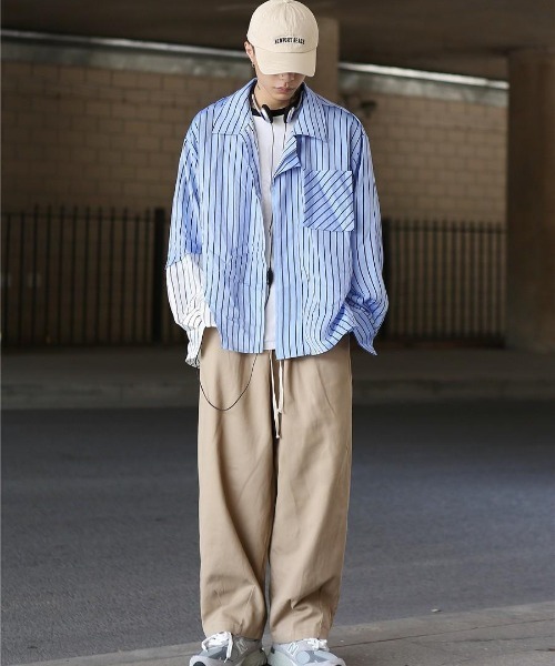 VIBGYOR（ヴィブジョー）の「【バーレスク】スーパールーズチノトラウザー(BQ)（チノパンツ・メンズ・ブラック/カーキ/ベージュ・MEDIUM/LARGE）」の20枚目の写真