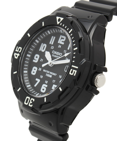 CASIO（カシオ）の「CASIOリストウォッチ/201-VOA-LRW-200H-1BV（アナログ腕時計・レディース・ブラック・FREE）」の5枚目の写真