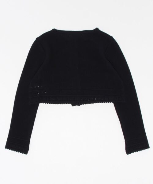 BeBe（ベベ）の「BeBe/日本製フォーマルニットカーディガン(110~130cm)（カーディガン/ボレロ・キッズ・ホワイト/ネイビー・110/120/130）」の22枚目の写真